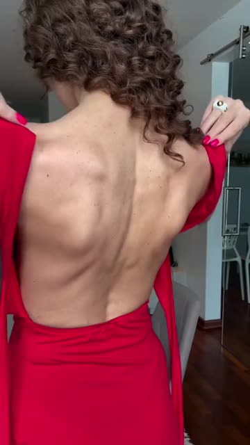 red dress hairstyle Gal Meets Glam The Red Dress