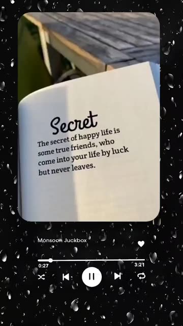 Preview for a Spotlight video that uses the Deep Qoutes Lens