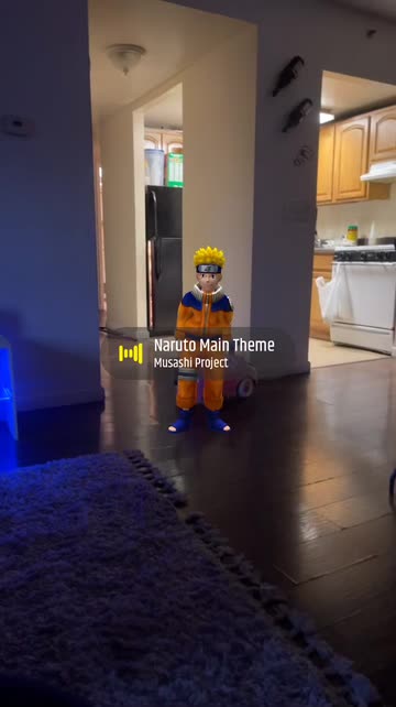 Preview for a Spotlight video that uses the Naruto Lens