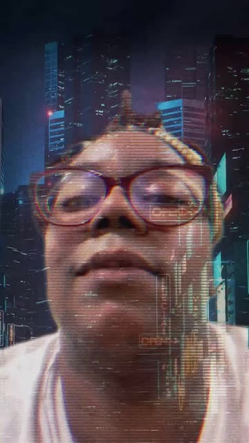 Preview for a Spotlight video that uses the Chaos City Ghost 🌆👻 Lens