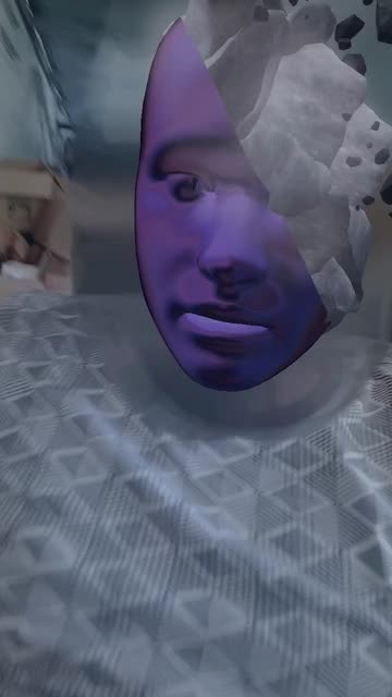 Preview for a Spotlight video that uses the Galactic rock Lens