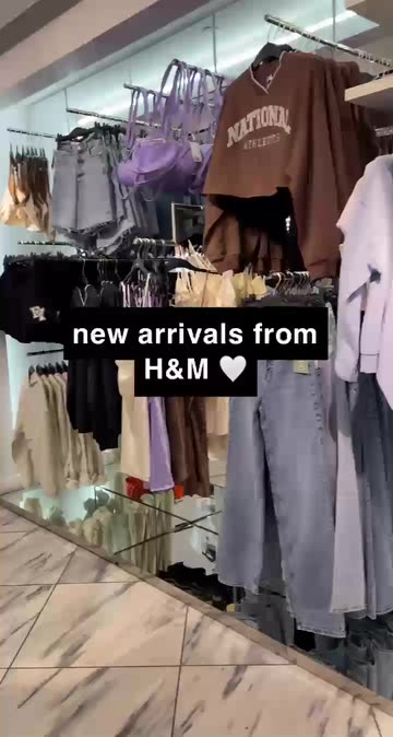 new arrivals from H M