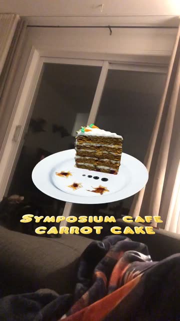 Preview for a Spotlight video that uses the Carot cake Lens