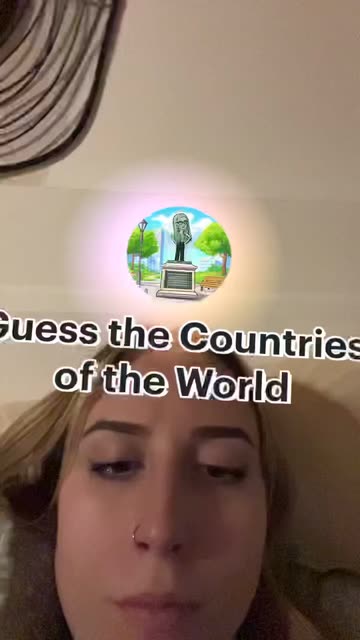 Preview for a Spotlight video that uses the Guess the Country Lens