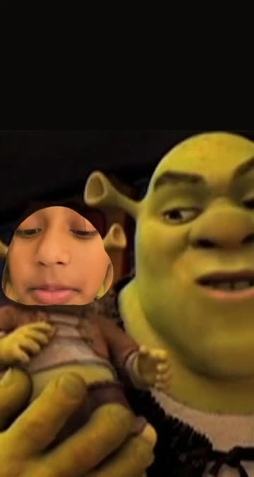 Preview for a Spotlight video that uses the Shrek Lens