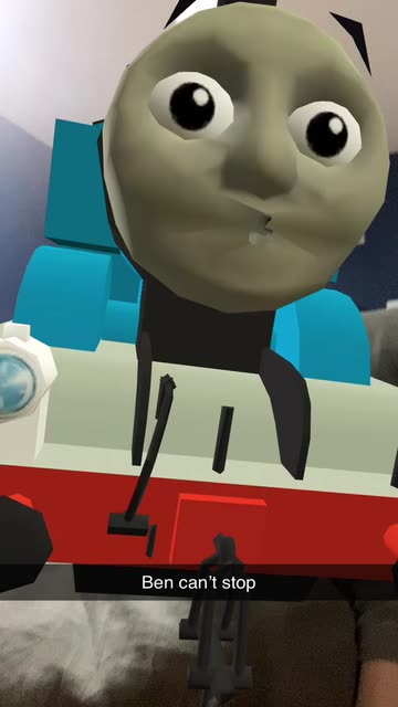Preview for a Spotlight video that uses the Thomas Train Head Lens