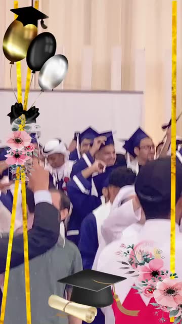Preview for a Spotlight video that uses the graduation Lens