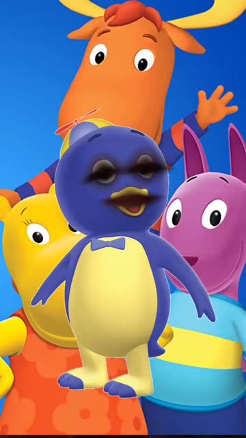 Preview for a Spotlight video that uses the backyardigans Lens