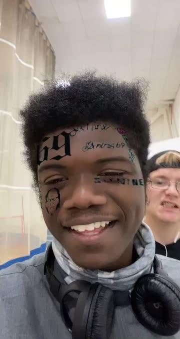 Preview for a Spotlight video that uses the 6ix9ine tatoos Lens