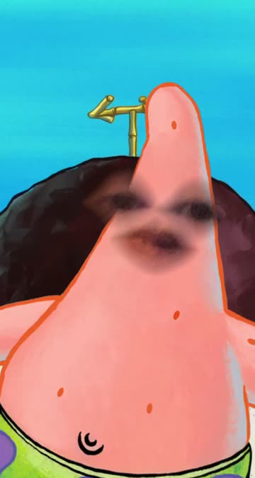 Preview for a Spotlight video that uses the Patrick Star Lens