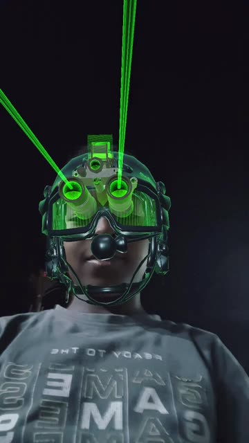 Preview for a Spotlight video that uses the Tactical Helmet Lens