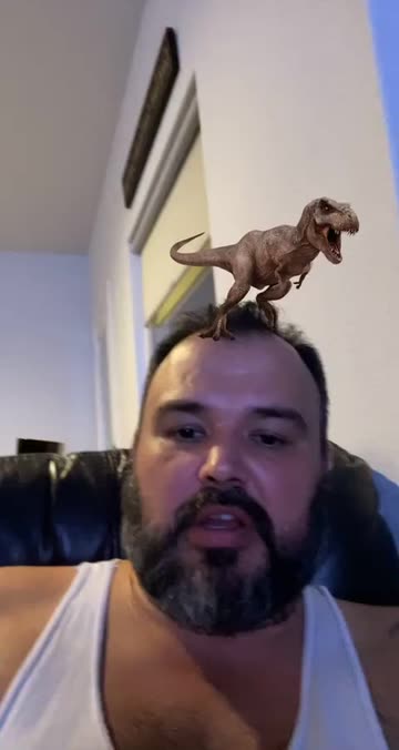 Preview for a Spotlight video that uses the T-rex Lens