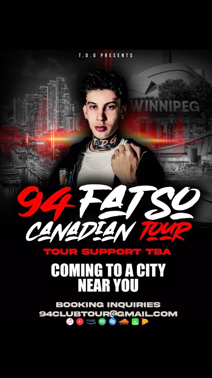 94FATSO Canadian Tour Announcement & Booking Info | Video by 94fatso ...