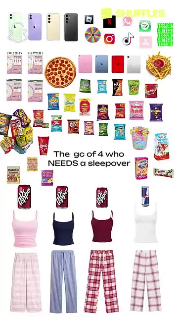 Sleepover Supplies Videos