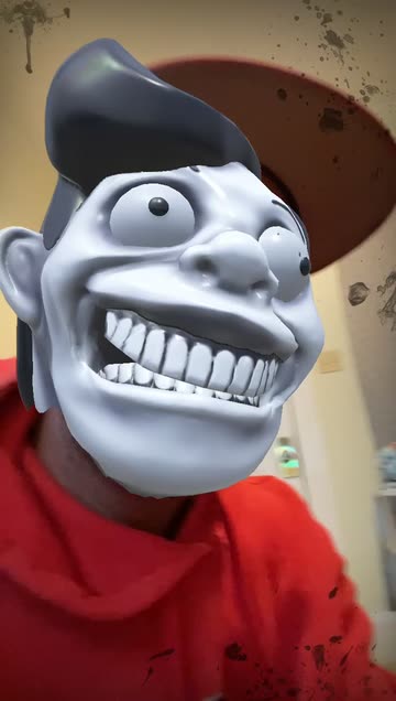 Preview for a Spotlight video that uses the Mr Chuckle Teeth Lens