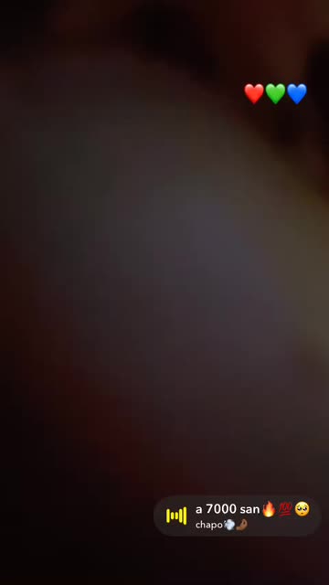 Spotlight content by a Snapchat user