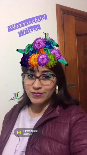Preview for a Spotlight video that uses the Hummingbird Magic Lens