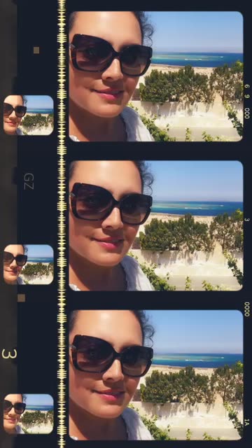 Preview for a Spotlight video that uses the Old Photo Tape Lens
