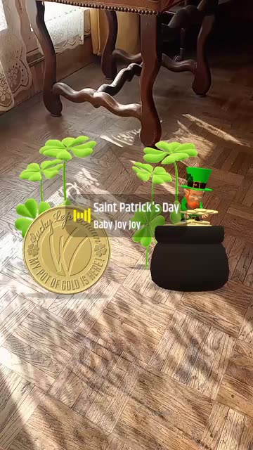 Preview for a Spotlight video that uses the Lucky Leprechaun Lens