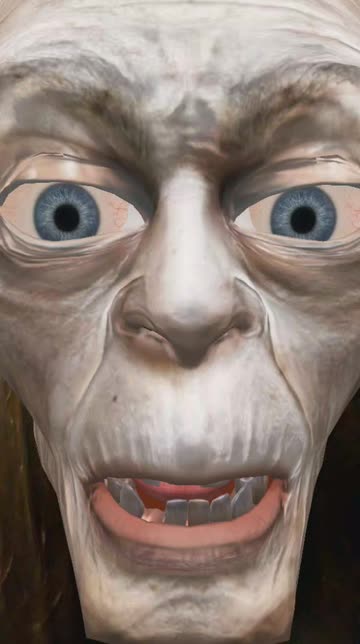 Preview for a Spotlight video that uses the Gollum Lens