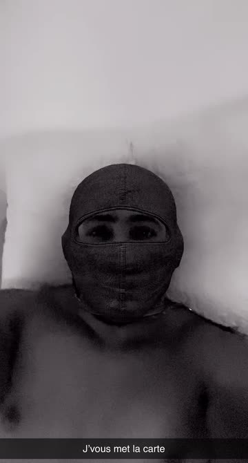 Preview for a Spotlight video that uses the balaclava Lens