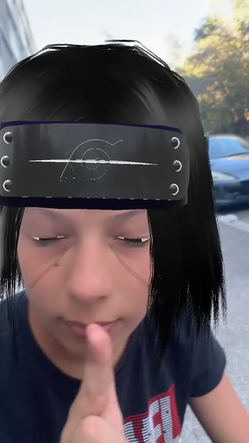 Preview for a Spotlight video that uses the Sharingan Itachi Lens