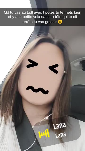 Preview for a Spotlight video that uses the CARTOON FACE Lens