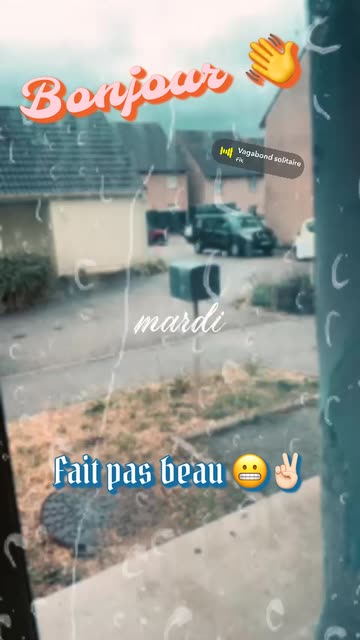 Preview for a Spotlight video that uses the Rainy Day Lens