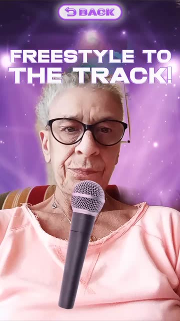 Preview for a Spotlight video that uses the Backup singer Lens