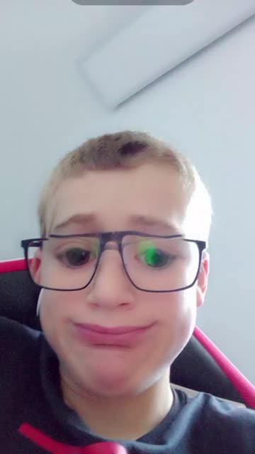 Preview for a Spotlight video that uses the Happy or Sad Morph Lens