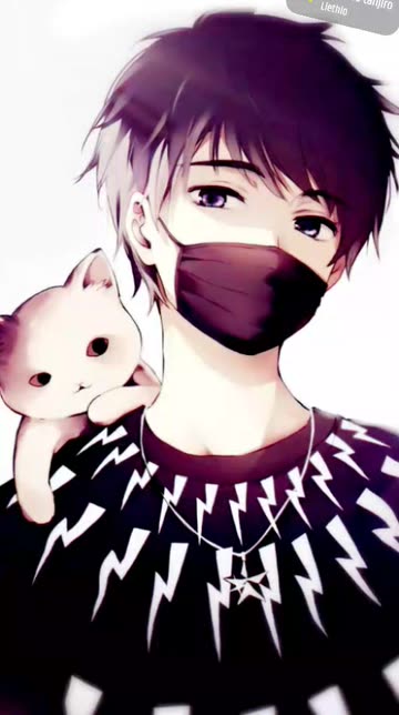 Preview for a Spotlight video that uses the Anime Wallpapers Lens