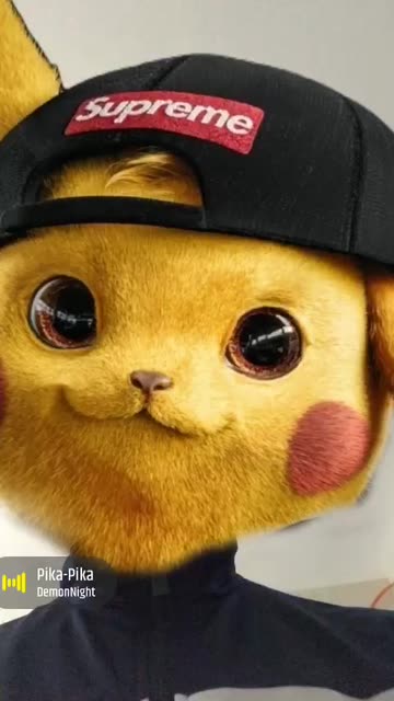 Preview for a Spotlight video that uses the Pikachu GRRR Lens