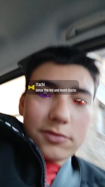 Preview for a Spotlight video that uses the Sharingan 3D Lens