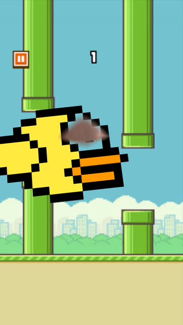 Preview for a Spotlight video that uses the Flappy Bird Lens