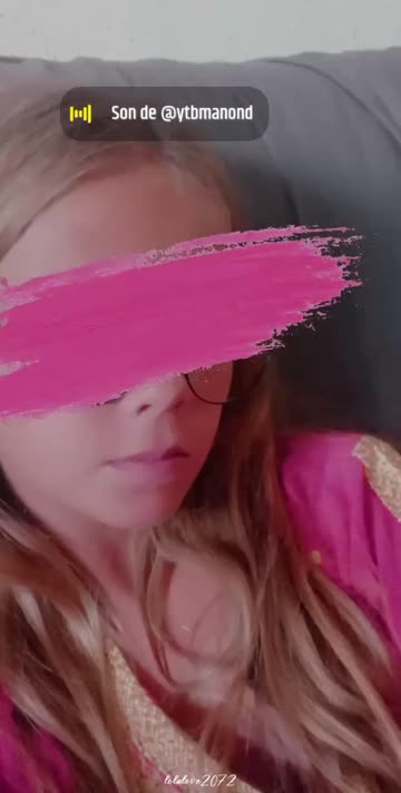Preview for a Spotlight video that uses the Pink Brush Lens