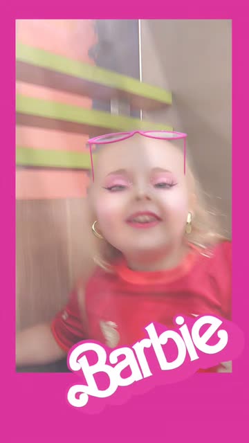 Preview for a Spotlight video that uses the Barbie Box Lens