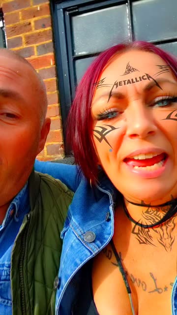 Preview for a Spotlight video that uses the GRUNGE TATS Lens