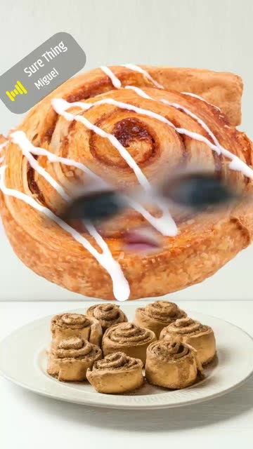 Preview for a Spotlight video that uses the Cinnamon Rolls Lens