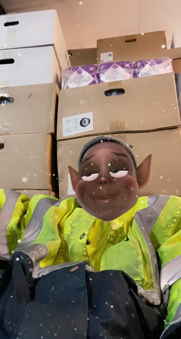 Preview for a Spotlight video that uses the Cute Elf Lens