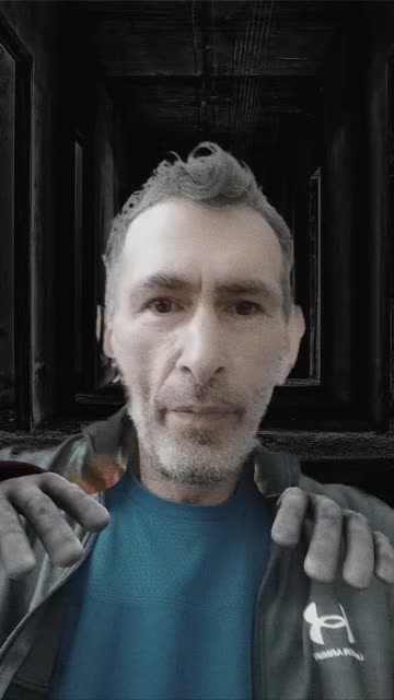 Preview for a Spotlight video that uses the Scary Clown Lens