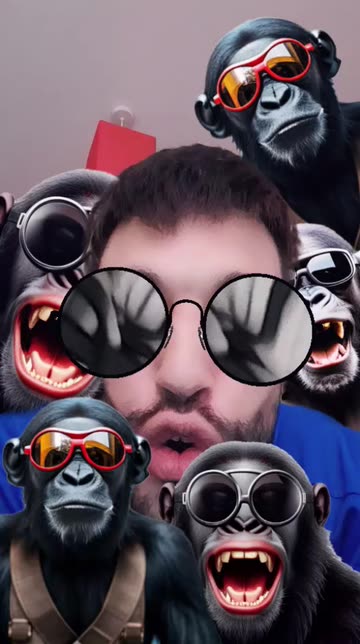 Preview for a Spotlight video that uses the Monkey Business Lens