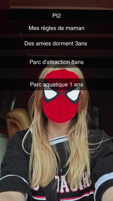 Preview for a Spotlight video that uses the spiderman Lens