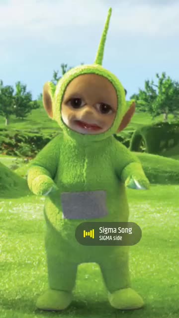 Preview for a Spotlight video that uses the Teletubbies Lens