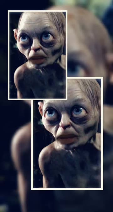 Preview for a Spotlight video that uses the Gollum Lens