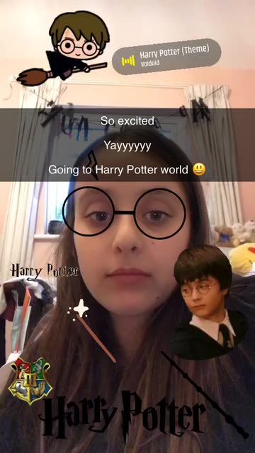 Preview for a Spotlight video that uses the harry potter Lens