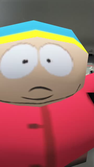 Preview for a Spotlight video that uses the Eric Cartman Lens