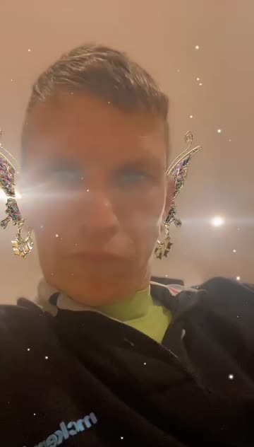 Preview for a Spotlight video that uses the Elf earrings Lens