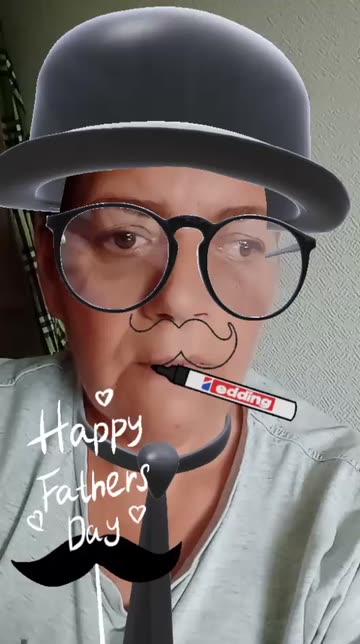 Preview for a Spotlight video that uses the Fathers Day Lens
