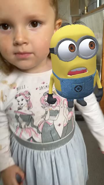 Preview for a Spotlight video that uses the Minion 3D Lens