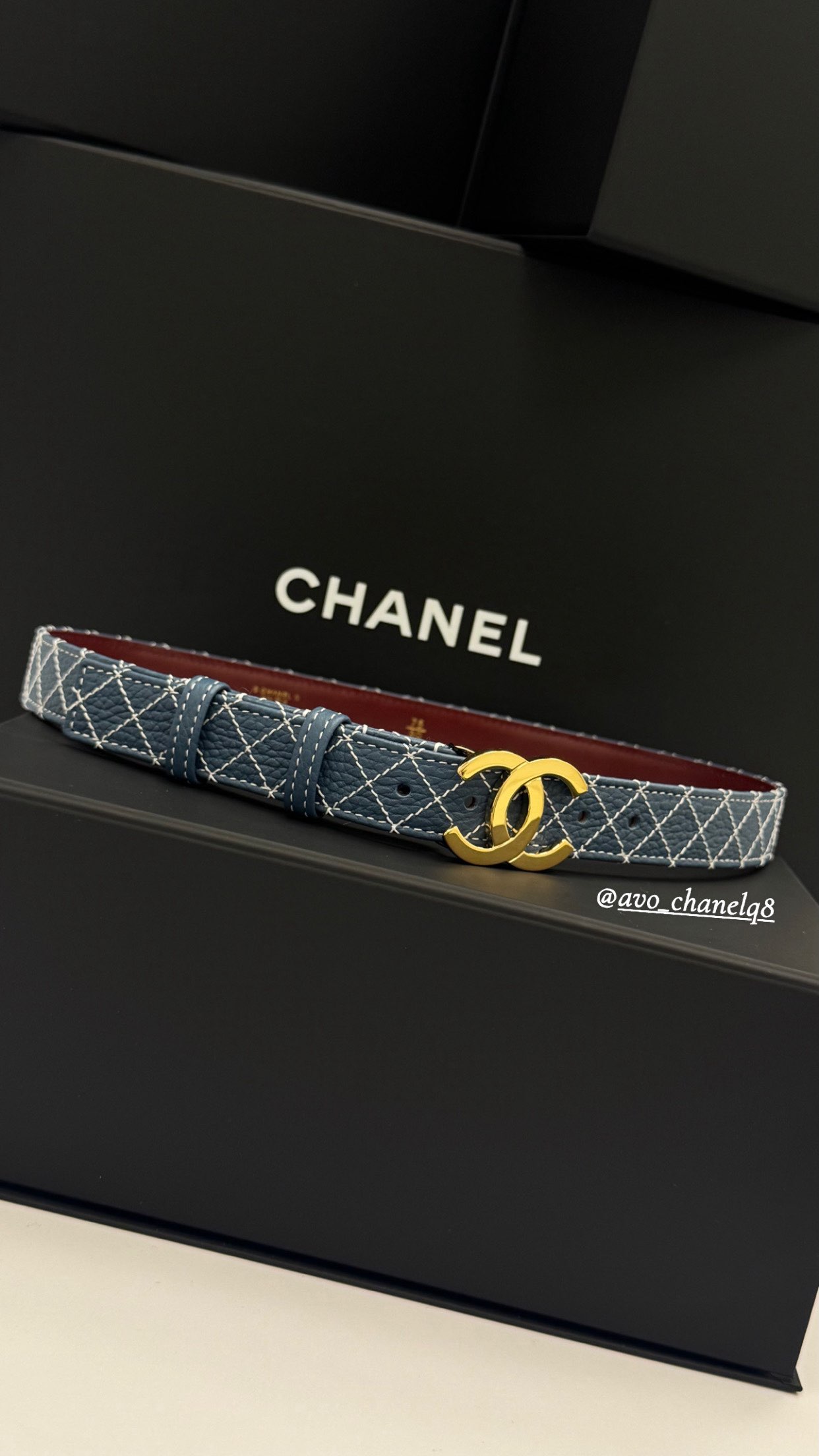 Chanel Denim Belt Unboxing & Styling Tips | Video by Avo Chanelq8